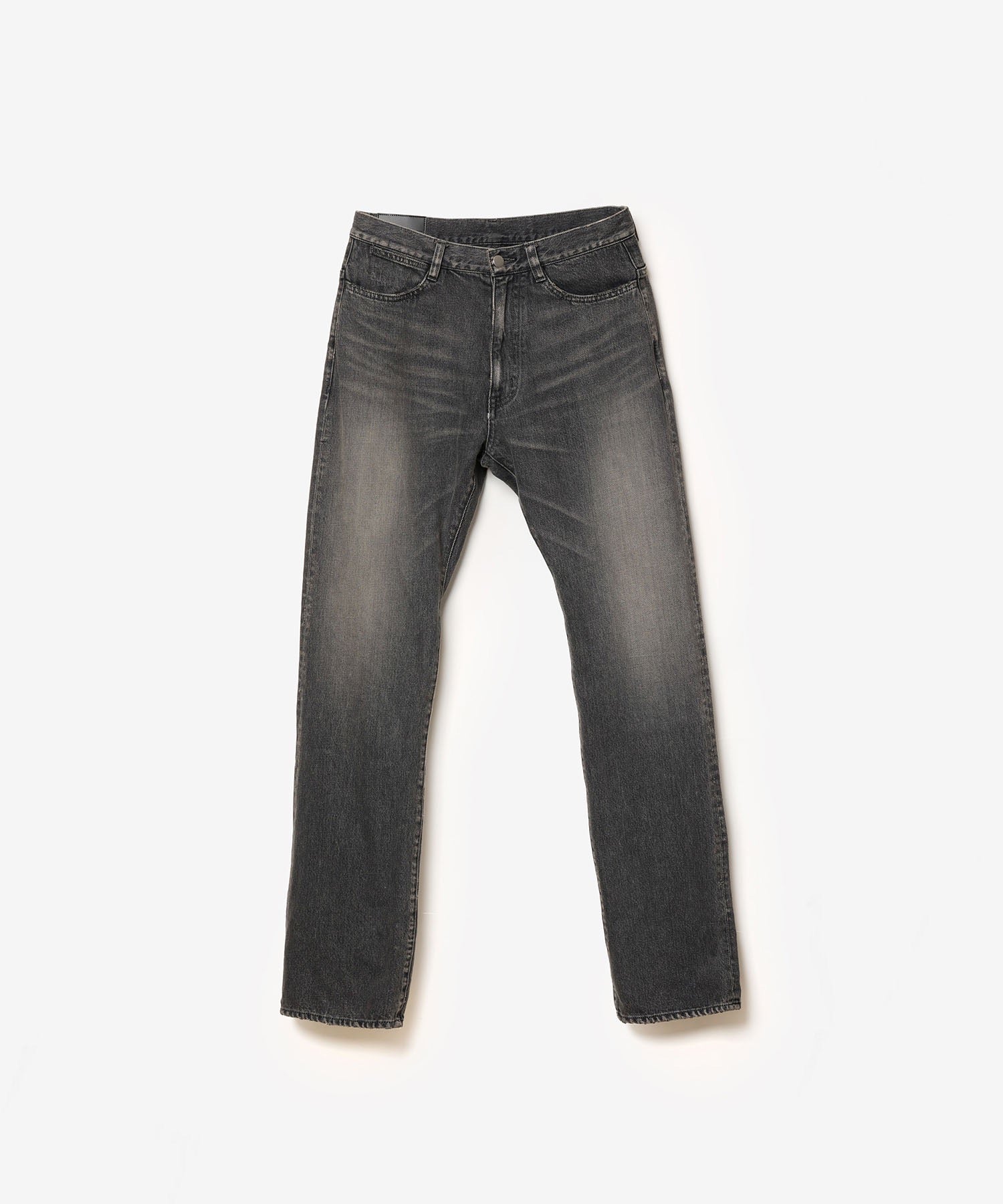 ATTACHMENT /アタッチメント】13OZ DENIM STRAIGHT JEANS - BLACK