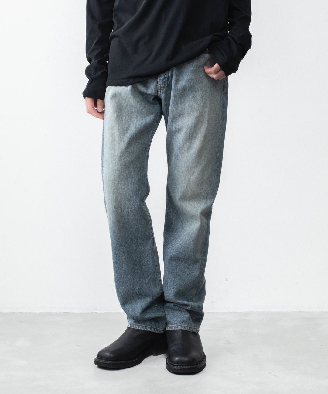 ATTACHMENT アタッチメントの13OZ DENIM STRAIGHT JEANS - L.NAVYの公式通販サイトsession福岡セレクトショップ