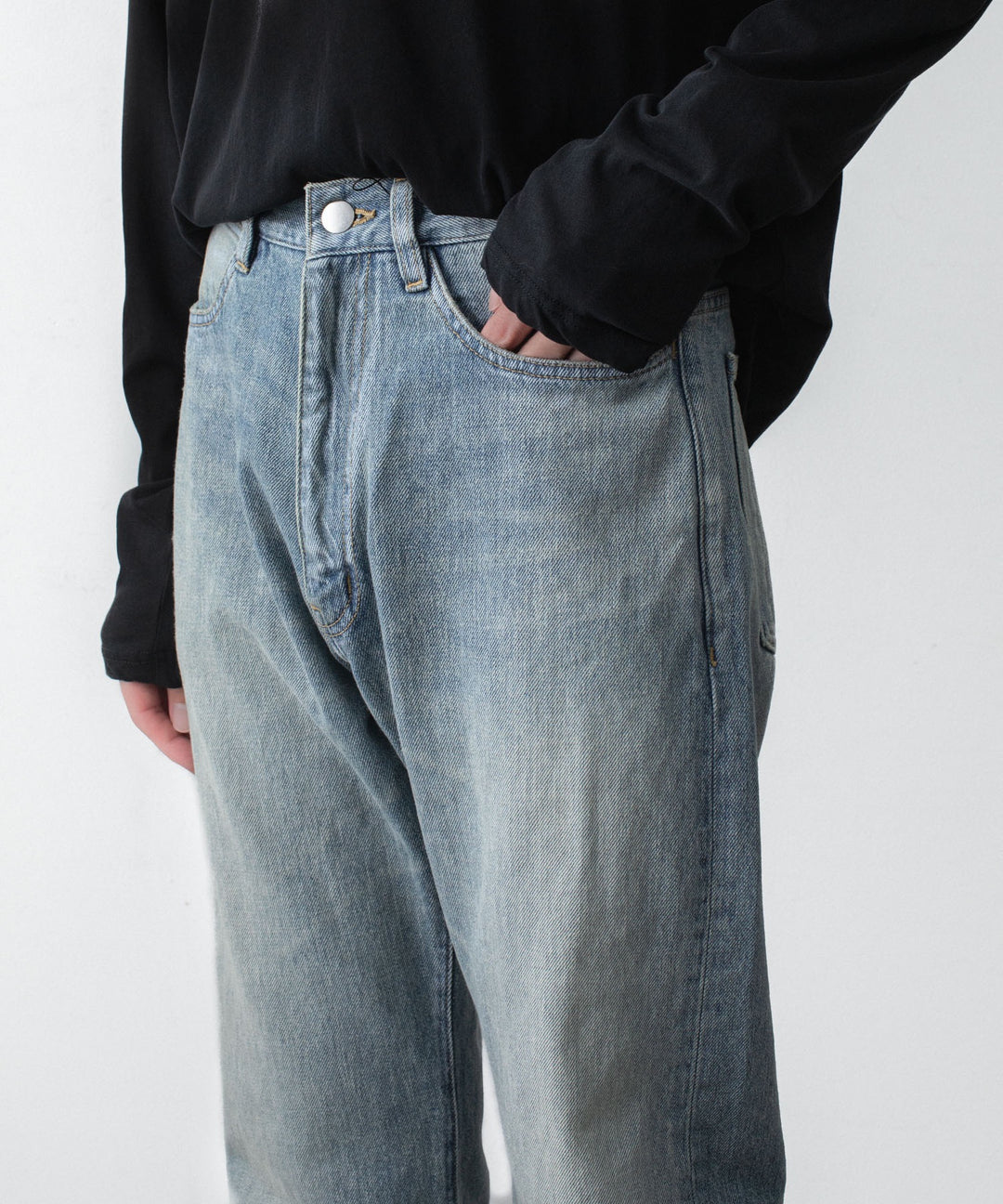 ATTACHMENT アタッチメントの13OZ DENIM STRAIGHT JEANS - L.NAVYの公式通販サイトsession福岡セレクトショップ