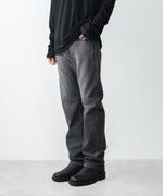 画像をギャラリービューアに読み込む, ATTACHMENT アタッチメントの13OZ DENIM STRAIGHT JEANS - BLACKの公式通販サイトsession福岡セレクトショップ
