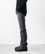 画像をギャラリービューアに読み込む, ATTACHMENT アタッチメントの13OZ DENIM STRAIGHT JEANS - BLACKの公式通販サイトsession福岡セレクトショップ
