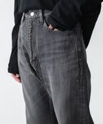 画像をギャラリービューアに読み込む, ATTACHMENT アタッチメントの13OZ DENIM STRAIGHT JEANS - BLACKの公式通販サイトsession福岡セレクトショップ
