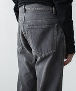 画像をギャラリービューアに読み込む, ATTACHMENT アタッチメントの13OZ DENIM STRAIGHT JEANS - BLACKの公式通販サイトsession福岡セレクトショップ
