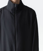 画像をギャラリービューアに読み込む, ato(アトウ)のRECYCLE POLYESTER STAND COLLAR COAT - BLACKの公式通販サイトsession福岡セレクトショップ
