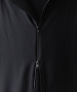 画像をギャラリービューアに読み込む, ato(アトウ)のRECYCLE POLYESTER STAND COLLAR COAT - BLACKの公式通販サイトsession福岡セレクトショップ
