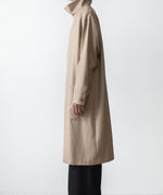 画像をギャラリービューアに読み込む, ato(アトウ)のRECYCLE POLYESTER STAND COLLAR COAT - BEIGEの公式通販サイトsession福岡セレクトショップ
