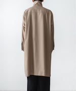 画像をギャラリービューアに読み込む, ato(アトウ)のRECYCLE POLYESTER STAND COLLAR COAT - BEIGEの公式通販サイトsession福岡セレクトショップ
