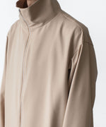 画像をギャラリービューアに読み込む, ato(アトウ)のRECYCLE POLYESTER STAND COLLAR COAT - BEIGEの公式通販サイトsession福岡セレクトショップ
