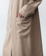 画像をギャラリービューアに読み込む, ato(アトウ)のRECYCLE POLYESTER STAND COLLAR COAT - BEIGEの公式通販サイトsession福岡セレクトショップ
