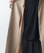 画像をギャラリービューアに読み込む, ato(アトウ)のRECYCLE POLYESTER STAND COLLAR COAT - BEIGEの公式通販サイトsession福岡セレクトショップ
