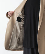 画像をギャラリービューアに読み込む, ato(アトウ)の2 BUTTON NEW RECYCLE POLYESTER JACKET - BEIGEの公式通販サイトsession福岡セレクトショップ
