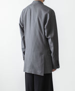 画像をギャラリービューアに読み込む, ato(アトウ)の2 BUTTON NEW RECYCLE POLYESTER JACKET - TOP GREYの公式通販サイトsession福岡セレクトショップ
