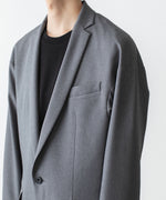 画像をギャラリービューアに読み込む, ato(アトウ)の2 BUTTON NEW RECYCLE POLYESTER JACKET - TOP GREYの公式通販サイトsession福岡セレクトショップ
