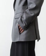 画像をギャラリービューアに読み込む, ato(アトウ)の2 BUTTON NEW RECYCLE POLYESTER JACKET - TOP GREYの公式通販サイトsession福岡セレクトショップ
