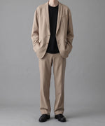 画像をギャラリービューアに読み込む, ato(アトウ)の2 BUTTON NEW RECYCLE POLYESTER JACKET - BEIGEの公式通販サイトsession福岡セレクトショップ
