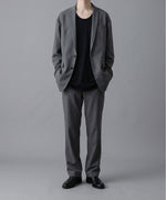画像をギャラリービューアに読み込む, ato(アトウ)の2 BUTTON NEW RECYCLE POLYESTER JACKET - TOP GREYの公式通販サイトsession福岡セレクトショップ
