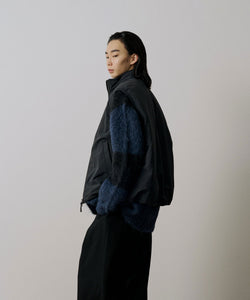 UJOH】W ZIP VEST - BLACK | 公式通販サイト session(セッション)