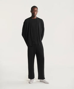 パンツ stein WIDE TAPERED TROUSERS Herringbone ssstein / シュタイン】WIDE TAPERED PANTS - BLACK | 公式通販サイト