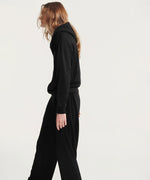 画像をギャラリービューアに読み込む, WWW WRAPINKNOT wool wearのZIP HOODIEのBLACK 公式通販サイトsession福岡セレクトショップ
