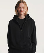 画像をギャラリービューアに読み込む, WWW WRAPINKNOT wool wearのZIP HOODIEのBLACK 公式通販サイトsession福岡セレクトショップ
