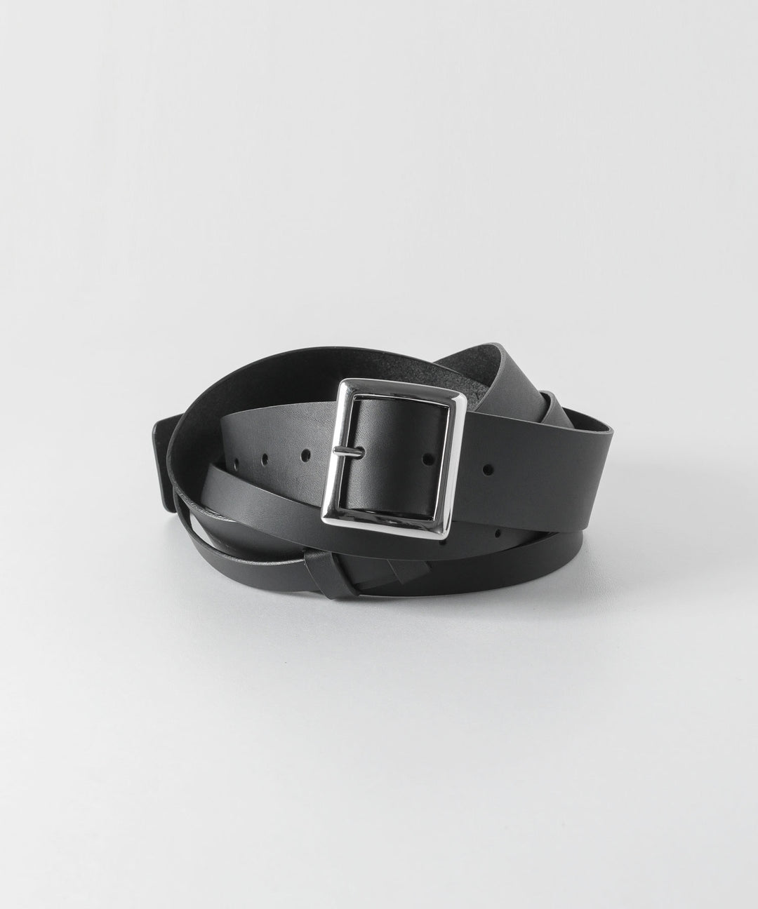 ato アトウのCOWHIDE DOUBLE BELT " WIDE "- BLACKの公式通販サイトsession福岡セレクトショップ