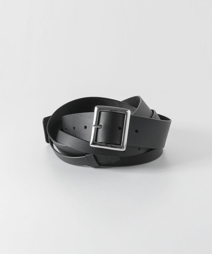 ato アトウのCOWHIDE DOUBLE BELT " WIDE "- BLACKの公式通販サイトsession福岡セレクトショップ