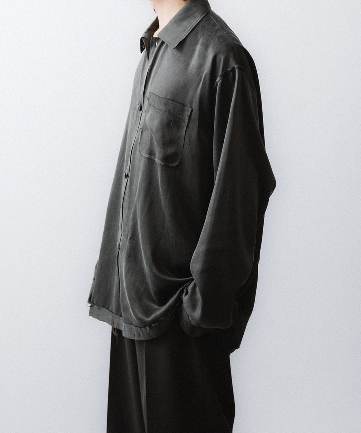 YUTASETOGAWA-ユウタセトガワのCOMFORT SHIRT-CUPROのSUMI公式通販サイトsession福岡セレクトショップ