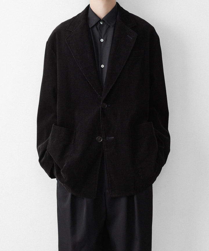 ssstein(シュタイン)のVINTAGE CORDUROY SINGLE BREASTED JACKET - BLACKの公式通販サイトsession福岡セレクトショップ