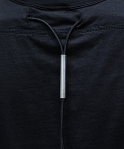 VEIN ヴェインのSUEDED CO JERSEY VESSEL L/S TEE - BLACKの公式通販サイトsession福岡セレクトショップ