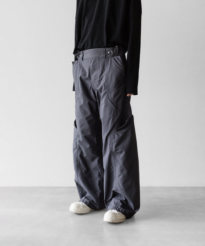 OPPOSE DUALITY-オポーズデュアリティの8 POCKET PANEL WIDE SHELL TRSのGRAY