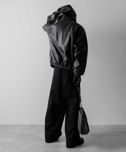 ssstein(シュタイン)のLEATHER HOODED SHORT JACKET - DARK CHARCOALの公式通販サイトsession福岡セレクトショップ
