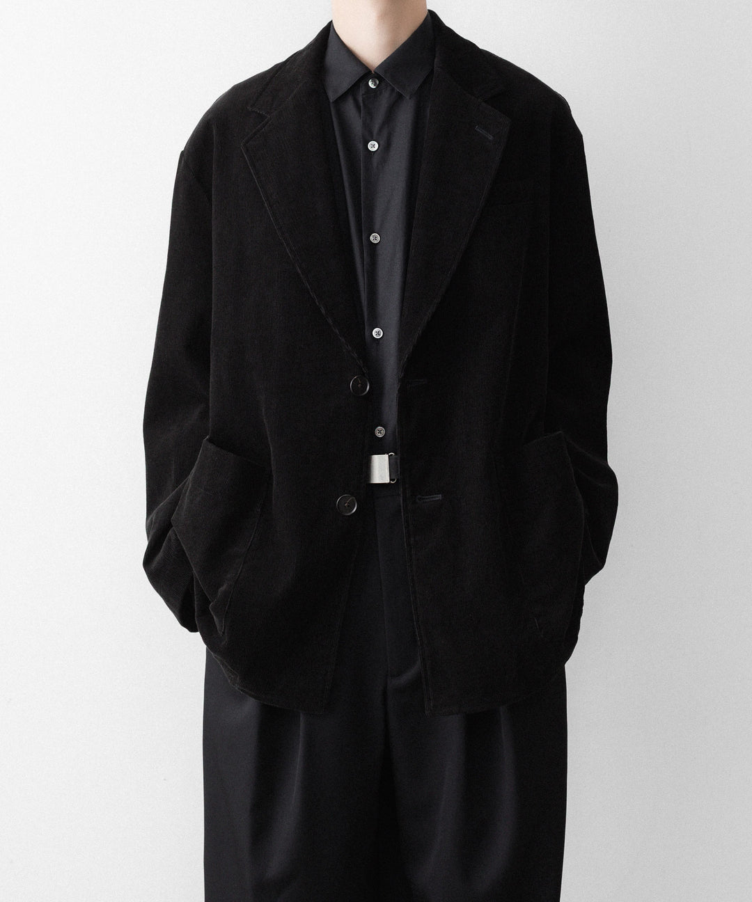 ssstein(シュタイン)のVINTAGE CORDUROY SINGLE BREASTED JACKET - BLACKの公式通販サイトsession福岡セレクトショップ