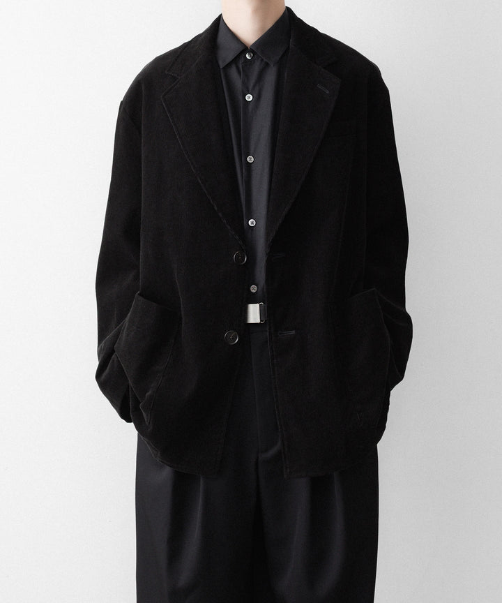 ssstein(シュタイン)のVINTAGE CORDUROY SINGLE BREASTED JACKET - BLACKの公式通販サイトsession福岡セレクトショップ