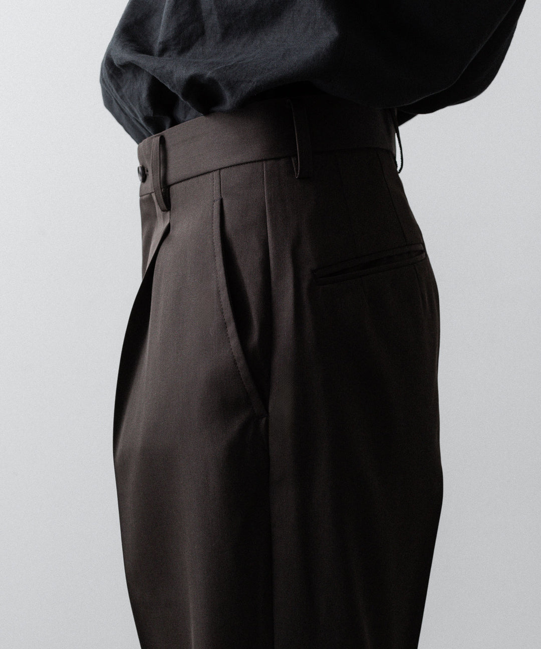 ssstein(シュタイン)のFLARE TROUSERS - GREY KHAKIの公式通販サイトsession福岡セレクトショップ
