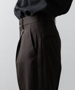 画像をギャラリービューアに読み込む, ssstein(シュタイン)のFLARE TROUSERS - GREY KHAKIの公式通販サイトsession福岡セレクトショップ
