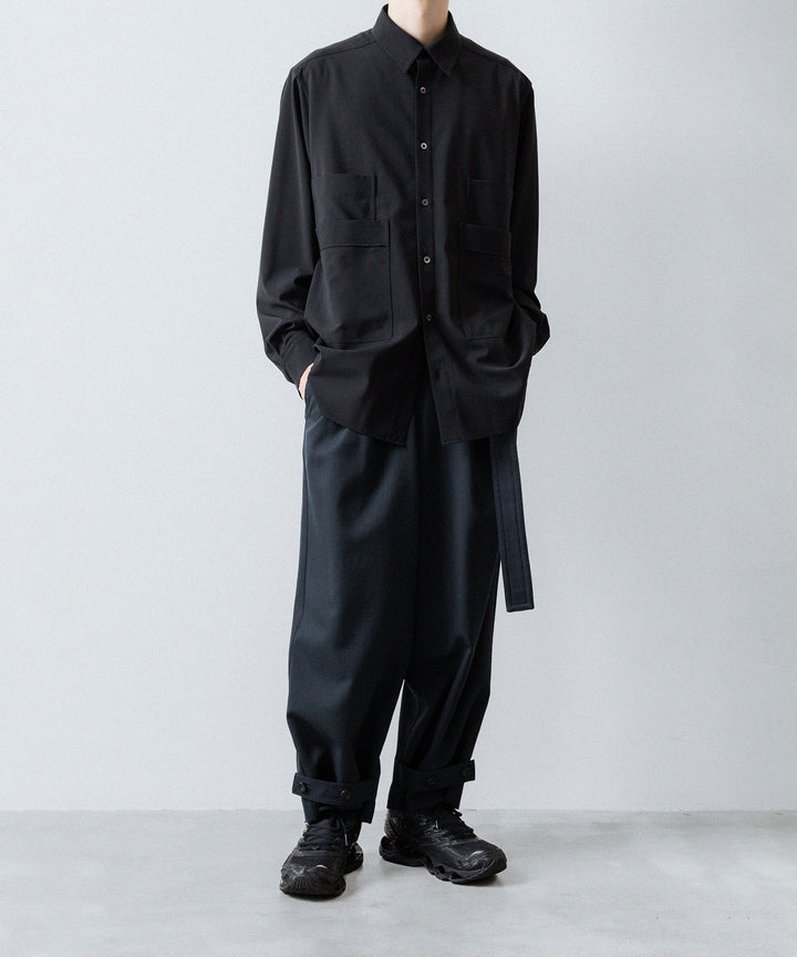 UJOH - ウジョーのTAB BELT PNTのGRAYISH NAVY公式通販サイトsession福岡セレクトショップ 