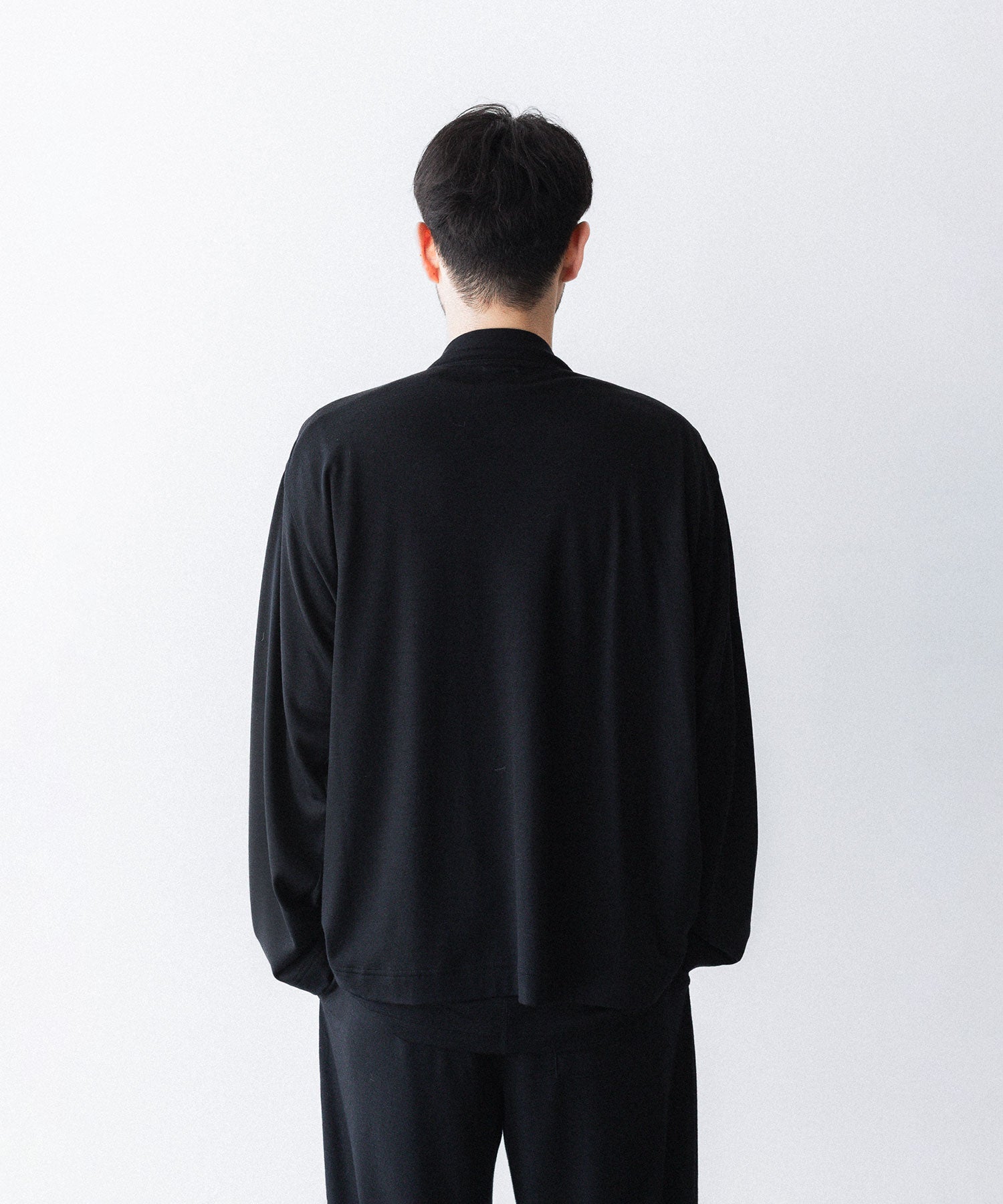 ssstein / シュタイン】BUTTON-LESS CARDIGAN - BLACK | 公式通販