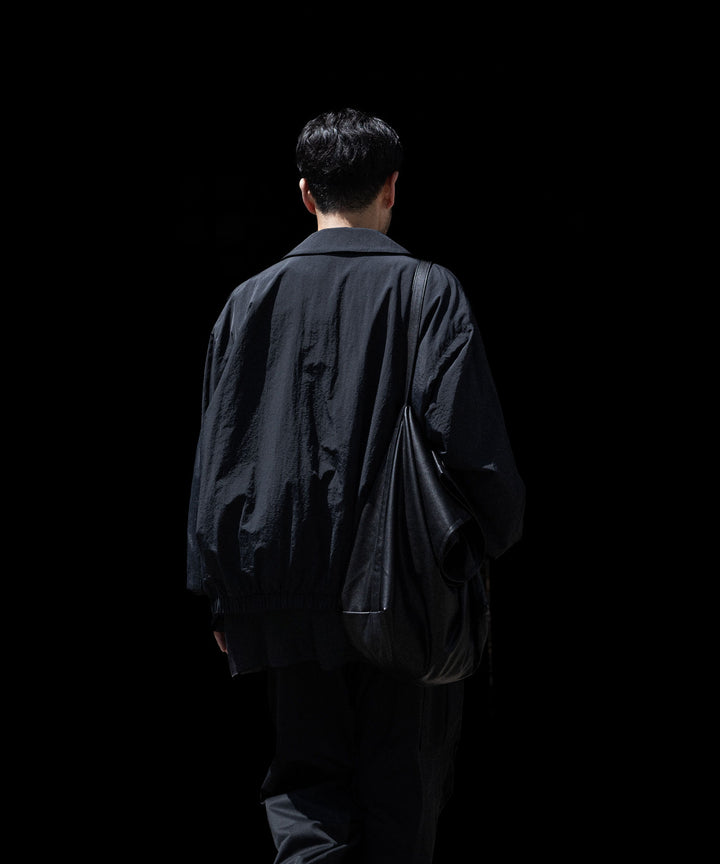 ssstein(シュタイン)のRECYCLED NYLON OVERSIZED ZIP JACKET -  BLACKの公式通販サイトsession福岡セレクトショップ