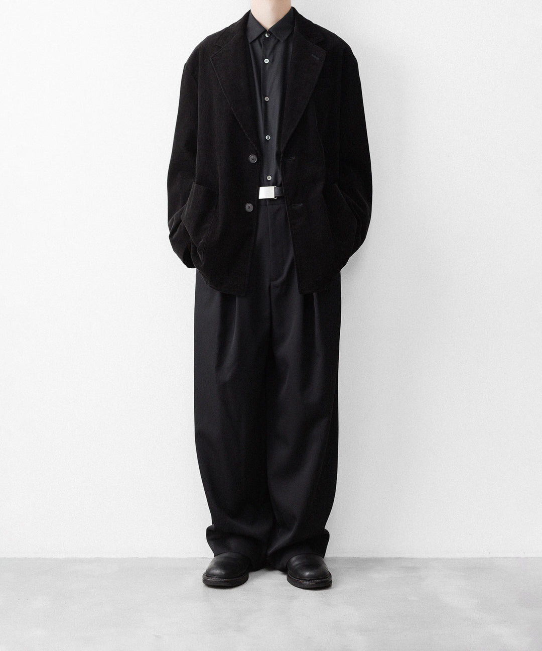 ssstein(シュタイン)のVINTAGE CORDUROY SINGLE BREASTED JACKET - BLACKの公式通販サイトsession福岡セレクトショップ