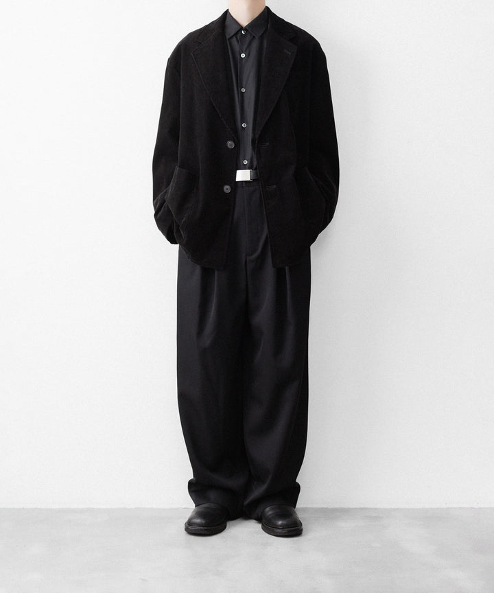 ssstein(シュタイン)のVINTAGE CORDUROY SINGLE BREASTED JACKET - BLACKの公式通販サイトsession福岡セレクトショップ