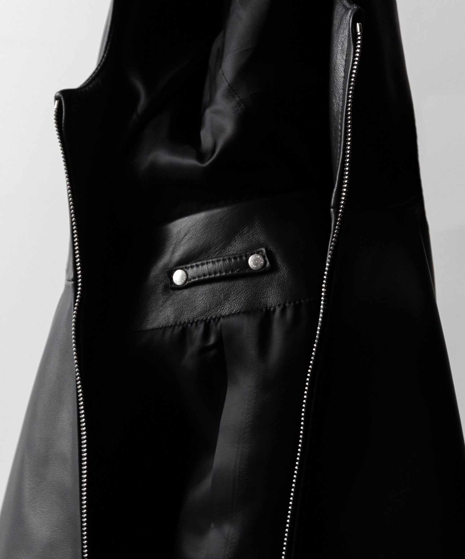 ssstein(シュタイン)のLEATHER HOODED SHORT JACKET - DARK CHARCOALの公式通販サイトsession福岡セレクトショップ
