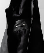 画像をギャラリービューアに読み込む, ssstein(シュタイン)のLEATHER HOODED SHORT JACKET - DARK CHARCOALの公式通販サイトsession福岡セレクトショップ

