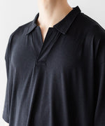 画像をギャラリービューアに読み込む, INTÉRIM - インテリムのSILK COTTON JERSEY DEADSTOCK FABRIC HYPER BIG SKIPPER SHIRTのVULCAN公式通販サイトsession福岡セレクトショップ
