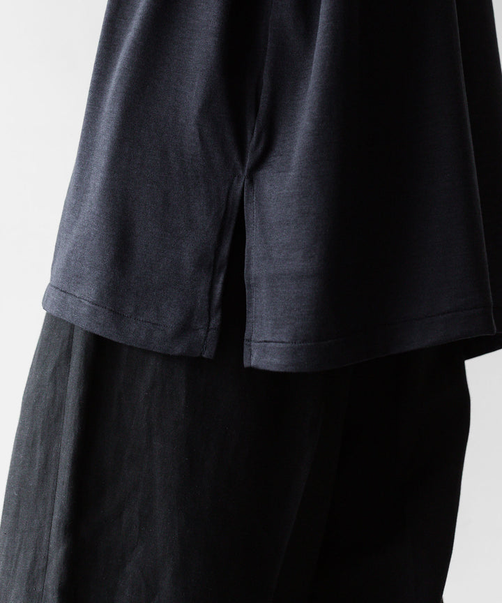 INTÉRIM - インテリムのSILK COTTON JERSEY DEADSTOCK FABRIC HYPER BIG SKIPPER SHIRTのVULCAN公式通販サイトsession福岡セレクトショップ