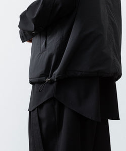 UJOH】W ZIP VEST - BLACK | 公式通販サイト session(セッション)