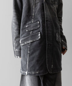 SUBLATIONS サブレーションズのMOLESKINE PRISONER COVERALL JACKET - BLACKの公式通販サイトsession福岡セレクトショップ