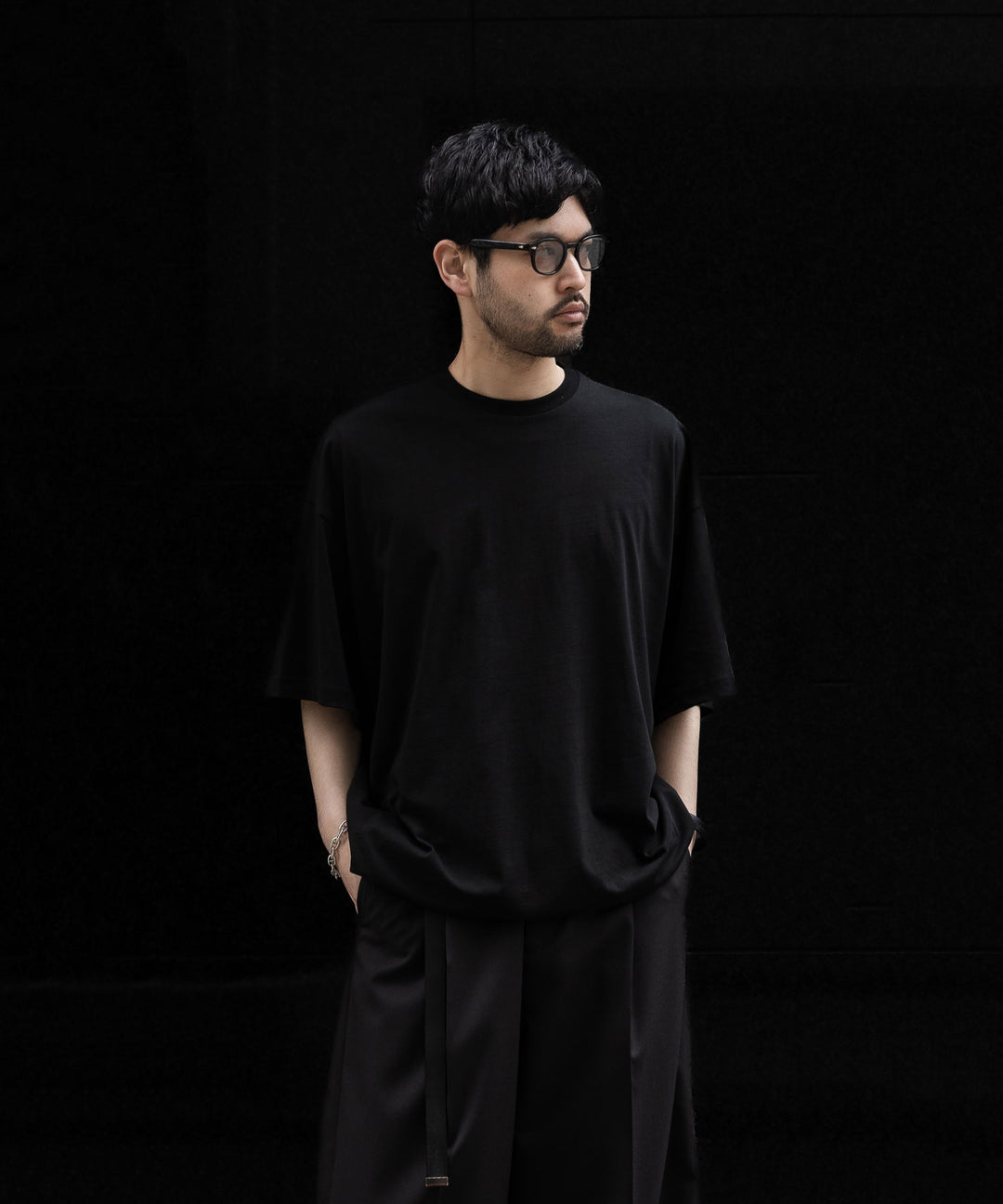 KANEMASA PHIL. EXCLUSIVE カネマサフィルの36G HIGH TWIST BALLOON TEE BLACKの公式通販サイトsession福岡セレクトショップ