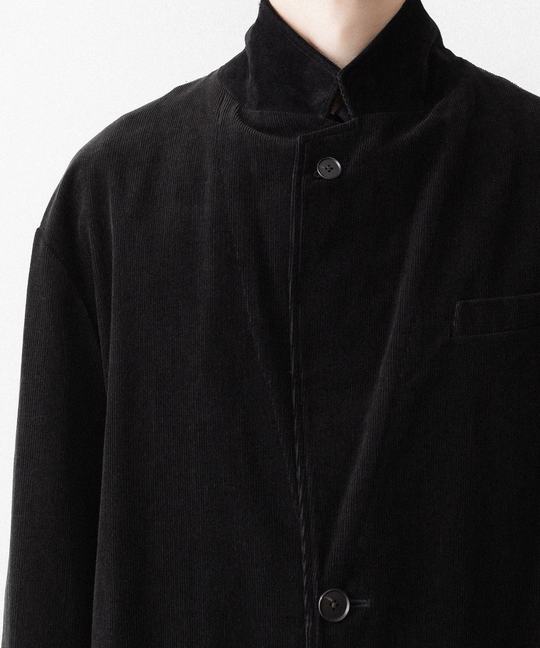 ssstein(シュタイン)のVINTAGE CORDUROY SINGLE BREASTED JACKET - BLACKの公式通販サイトsession福岡セレクトショップ