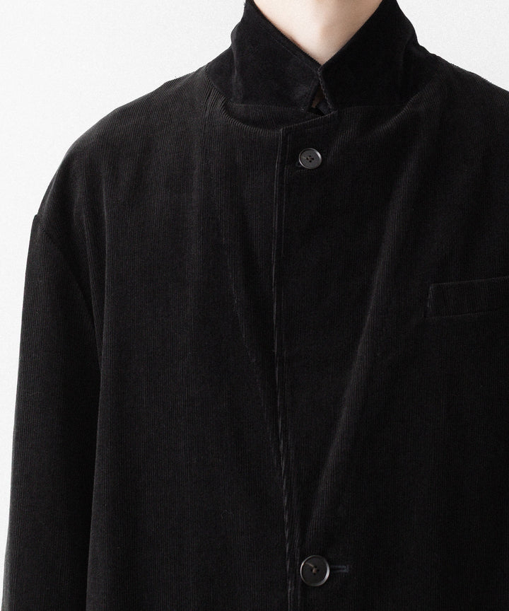 ssstein(シュタイン)のVINTAGE CORDUROY SINGLE BREASTED JACKET - BLACKの公式通販サイトsession福岡セレクトショップ
