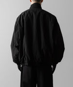 画像をギャラリービューアに読み込む, ssstein(シュタイン)のWINDPROOF NYLON PADDED JACKET - BLACKの公式通販サイトsession福岡セレクトショップ
